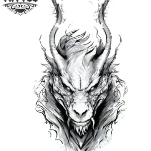 tatouage-manchette-ephemere-dragon-durable-expressif