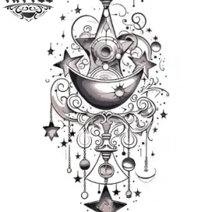 tatouage-manchette-ephemere-etoile-tendance-longue-duree tatouage-manchette-ephemere-etoile-tendance-longue-duree