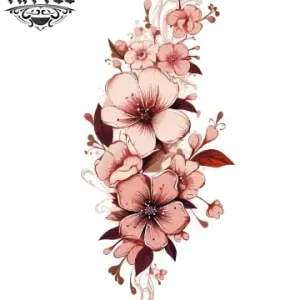 tatouage manchette éphémère florale élégance fleurie image produit tatouage manchette éphémère florale élégance fleurie image produit