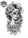 tatouage-manchette-ephemere-motif-mexicain-tribal-pour-bras