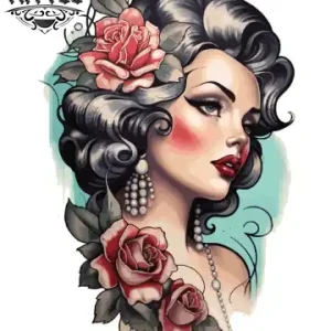 tatouage-manchette-ephemere-old-school-vintage-style-retro tatouage-manchette-ephemere-old-school-vintage-style-retro