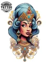 tatouage-manchette-ephemere-oriental-design-authentique tatouage-manchette-ephemere-oriental-design-authentique
