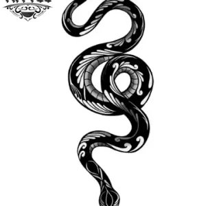tatouage-manchette-serpent-ephemere-realiste-longue-duree