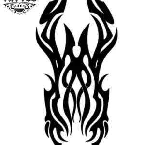 tatouage-manchette-ephemere-tribal-chic-audacieux
