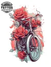 tatouage-manchette-ephemere-velo-design-sportif-cyclistes tatouage-manchette-ephemere-velo-design-sportif-cyclistes