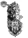 tatouage-manchette-viking-ephemere-pour-homme-et-femme tatouage-manchette-viking-ephemere-pour-homme-et-femme