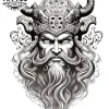 tatouage manchette ephemere viking style nordique image produit tatouage manchette ephemere viking style nordique image produit