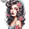 tatouage-manchette-visage-artistique-temporaire tatouage-manchette-visage-artistique-temporaire