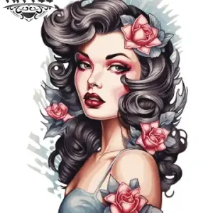 tatouage-manchette-visage-artistique-temporaire