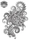 tatouage temporaire mandala longueur design élégant spirituel tatouage temporaire mandala longueur design élégant spirituel