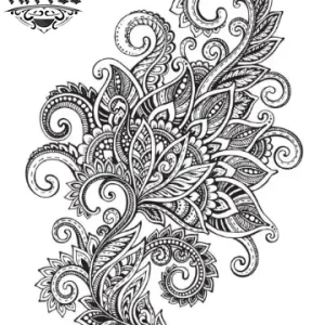tatouage temporaire mandala longueur design élégant spirituel tatouage temporaire mandala longueur design élégant spirituel