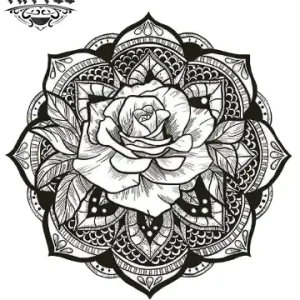 tatouage-mandala-ephemere-motif-fleur tatouage-mandala-ephemere-motif-fleur