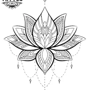 tatouage-ephemere-mandala-lotus-graphique-intemporel tatouage-ephemere-mandala-lotus-graphique-intemporel