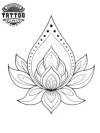 tatouage-ephemere-mandala-lotus-serenite tatouage-ephemere-mandala-lotus-serenite