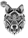tatouage-ephemere-mandala-loup-design-unique-pour-corps tatouage-ephemere-mandala-loup-design-unique-pour-corps