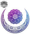 tatouage-ephemere-mandala-lune-soleil-design-unique-spirituel tatouage-ephemere-mandala-lune-soleil-design-unique-spirituel