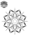 tatouage-mandala-ephemere-minimaliste-design-unique