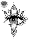 tatouage-ephemere-mandala-oeil-mystique tatouage-ephemere-mandala-oeil-mystique