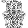 tatouage ephemere mandala oriental design art temporaire pour peau