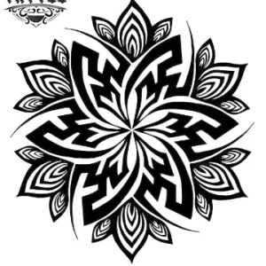 tatouage-mandala-ephemere-petit-design-elegant tatouage-mandala-ephemere-petit-design-elegant