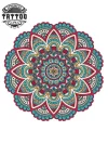 tatouage-mandala-ephemere-rosace-design-unique tatouage-mandala-ephemere-rosace-design-unique