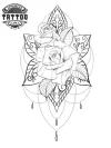 tatouage-mandala-rose-femme-ephemere-art-corporel-temporaire tatouage-mandala-rose-femme-ephemere-art-corporel-temporaire