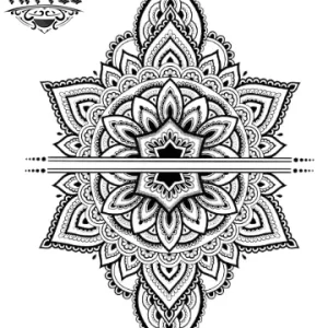 tatouage ephemere mandala pour soeurs design spirituel harmonieux tatouage ephemere mandala pour soeurs design spirituel harmonieux