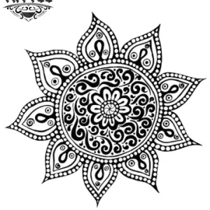 tatouage-ephemere-mandala-soleil-design-unique tatouage-ephemere-mandala-soleil-design-unique