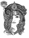 tatouage-mandala-visage-decoration-temporaire-ephemere tatouage-mandala-visage-decoration-temporaire-ephemere