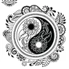 tatouage-ephemere-mandala-yin-yang-design-unique tatouage-ephemere-mandala-yin-yang-design-unique