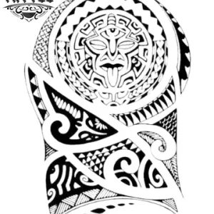 tatouage-ephemere-maori-authentique-design-polynesien