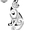 tatouage-ephemere-maori-motif-chat tatouage-ephemere-maori-motif-chat