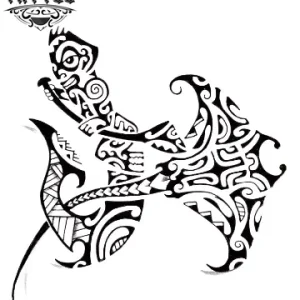 tatouage-ephemere-maori-famille-design-unique