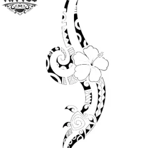 tatouage-ephemere-femme-maori-design-authentique-elegant tatouage-ephemere-femme-maori-design-authentique-elegant