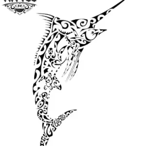 tatouage-ephemere-maori-marlin-poisson-tribal-style-oceanique