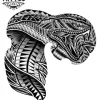 tatouage-ephemere-serpent-design-authentique-maori tatouage-ephemere-serpent-design-authentique-maori