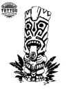 tatouage-ephemere-maori-tiki-design-traditionnel-polynesien tatouage-ephemere-maori-tiki-design-traditionnel-polynesien