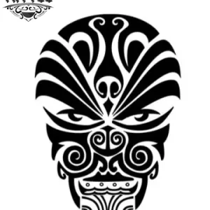 tatouage-ephemere-maori-visage-temporaire tatouage-ephemere-maori-visage-temporaire