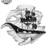 tatouage-marin-ephemere-baleine-design-nautique-temporaire tatouage-marin-ephemere-baleine-design-nautique-temporaire