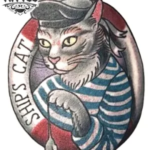 tatouage-ephemere-marin-chat-design-unique-tendance tatouage-ephemere-marin-chat-design-unique-tendance
