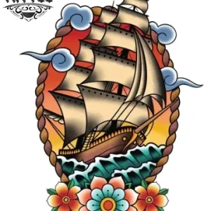 tatouage marin éphémère old school vintage design rétro ancre mer tatouage marin éphémère old school vintage design rétro ancre mer