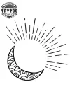 tatouage-ephemere-lune-soleil-integral-tatouage-lune tatouage-ephemere-lune-soleil-integral-tatouage-lune