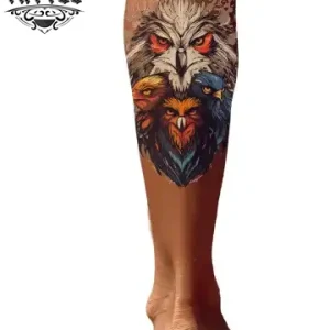 tatouage-ephemere-animaux-mollet-durable-style tatouage-ephemere-animaux-mollet-durable-style