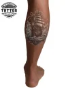 tatouage ephemere bateau maritime pour mollet tatouage ephemere bateau maritime pour mollet