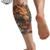 tatouage-mollet-dragon-ephemere-resistant-realiste tatouage-mollet-dragon-ephemere-resistant-realiste