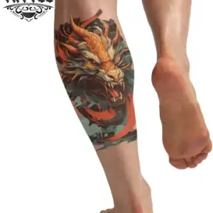 tatouage-mollet-dragon-ephemere-resistant-realiste tatouage-mollet-dragon-ephemere-resistant-realiste