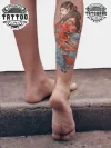 tatouage-ephemere-mollet-femme-design-elegant-temporaire-jambes-tendance tatouage-ephemere-mollet-femme-design-elegant-temporaire-jambes-tendance