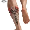 tatouage-ephemere-mollet-homme-design-original-tatouage-mollet tatouage-ephemere-mollet-homme-design-original-tatouage-mollet