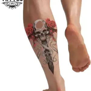tatouage-ephemere-mollet-homme-design-original-tatouage-mollet tatouage-ephemere-mollet-homme-design-original-tatouage-mollet