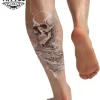 tatouage ephemere mollet mort design unique impactant tatouage ephemere mollet mort design unique impactant